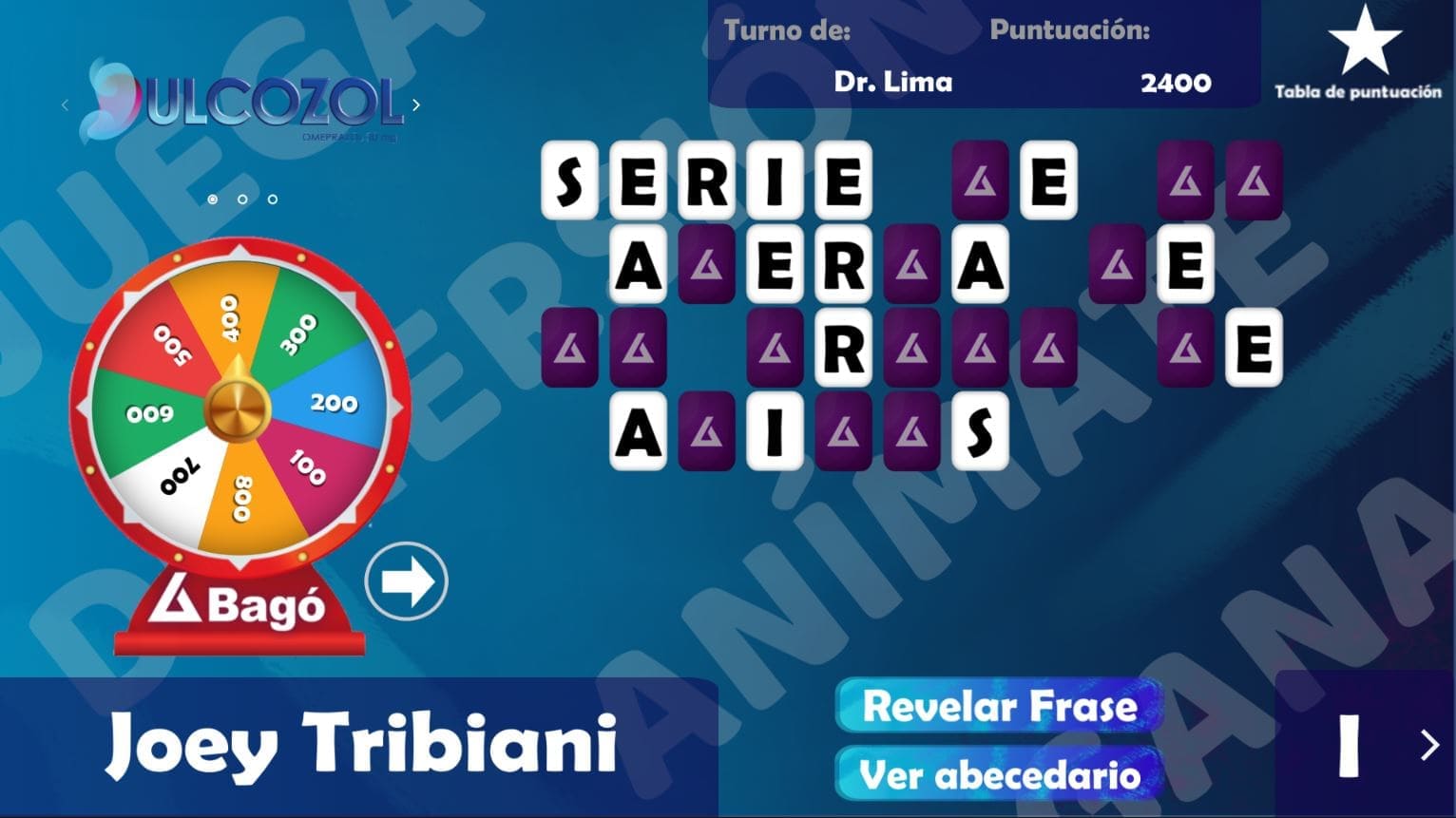 Ruleta Bagó - TodoGames Studios